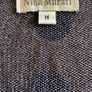 Ladies Navy&Silver Sheer Knit Jumper by Nina Murat Image 2