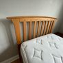 Solid Oak single bed Image 2