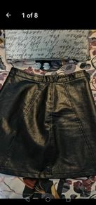 beautiful new zara navy skirt