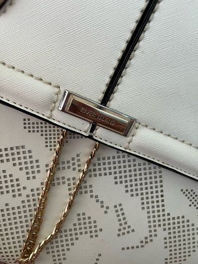 River Island large Bag Cream/white mixture