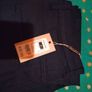 Gallery navy cotton sateen pants, size 10 Image 5