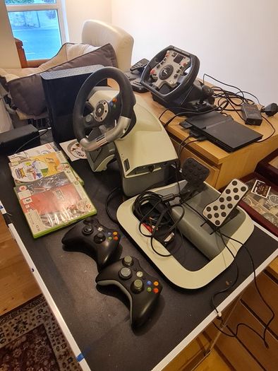 Sony Playstation 2+XBox 360