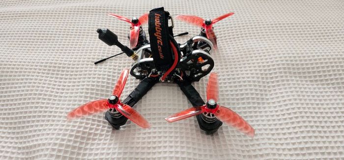 Armattan Japalura 4 inch quadcopter with spare parts and two batteries