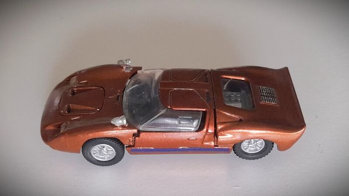 Diecast Vintage Dinky Toys Ford GT40-RV - Good Repaint by Seller/No Box
