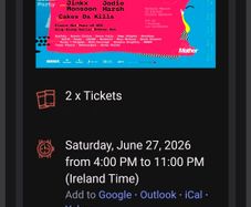 Mother Pride Block Party 2026 - Saturday 27th June