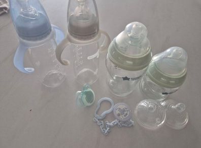 glass baby bottle