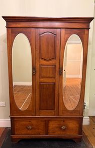 Antique Georgian Mahogany Wardrobe