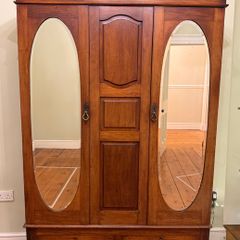 Antique Georgian Mahogany Wardrobe