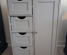 Homestore & More small storage cabinet