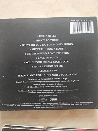 Acdc  4 Cd Lot