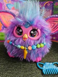 Purple  Furby interactive