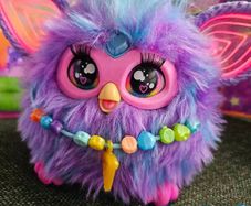 Purple  Furby interactive