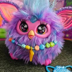 Purple  Furby interactive