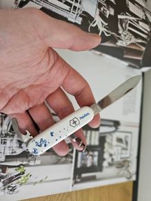 Vintage Victorinox Pangas Swiss Company Advertising Waiter 84mm Swiss Army Knife Collectable