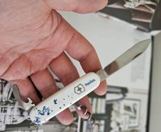 Vintage Victorinox Pangas Swiss Company Advertising Waiter 84mm Swiss Army Knife Collectable
