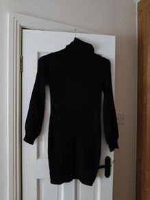 Black Wool Dress