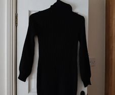 Black Wool Dress