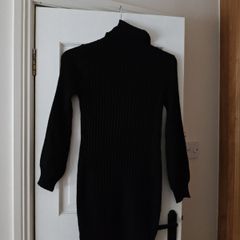 Black Wool Dress