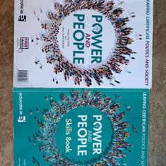 Power and People,  Leaving cert Politics and Society books