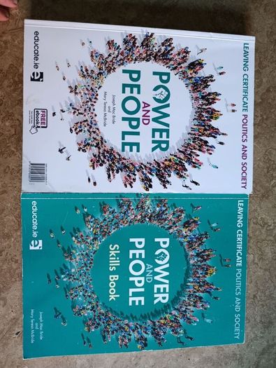 Power and People,  Leaving cert Politics and Society books