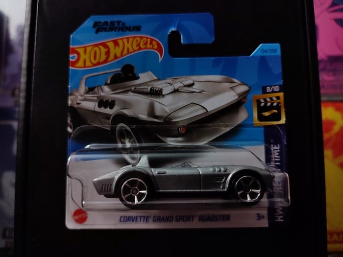 Corvette ! Grand Sport Roadster ! Fast & Furious ! from HW Screen Time Series ! 2023 ! Hot Wheels ! Mattel !