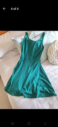 New Look Green Skater Dress