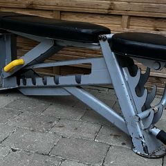 Indigo fitness heavy adjustable weight bench