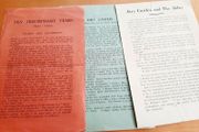Vintage Gill &amp; Son advertising sheets