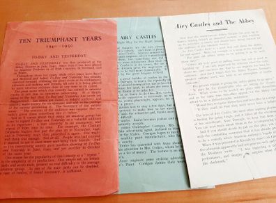 Vintage Gill & Son advertising sheets