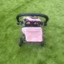 pink twin pram for dolls Image 3