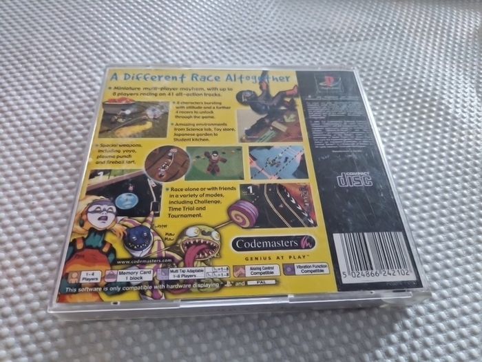 Micro Maniacs PlayStation1 Ps1 PlayStation2 Ps2 Games Original