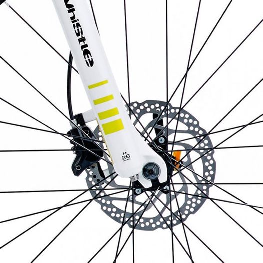 21.5" Whistle Miwok 1480D, 26" Wheel, 27 Speed, Alloy, Front Suspension