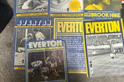 7 Everton FC match programmes