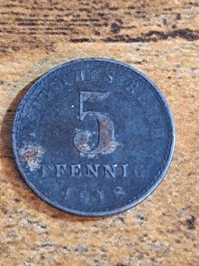 German Empire, Germany, 5 Pfennig 1918 A - free standard postage