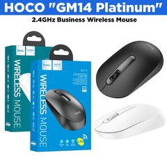 HOCO "GM14 Platinum" 2.4GHz Business Wireless Mouse.