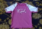 Girls UV rash vest