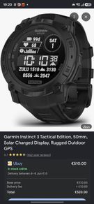 garmin instinct 3 tactical solar