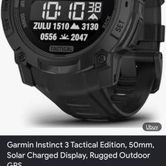 garmin instinct 3 tactical solar