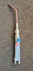 Oxy acetylene torch. Hot spanner