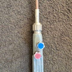 Oxy acetylene torch. Hot spanner