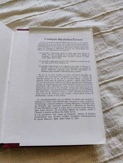 Leabhar Sheain i Chonaill le Seamus O Duilearga 1977 hardback with dustcover in good condition with some signs of wear on the dustcover see photos FREE STANDARD POSTAGE INCLUDED