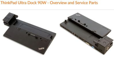 Lenovo ThinkPad Ultra Dock 20V 2.25A,/3.25A/4.5A/6.75A/8.5A Type 40A1 SD20F82750 FRU 00HM917 Docking Station USB 3.0