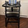 tripp trapp black with extra washable cushions Image 4