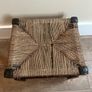 Antique Irish Woven Stool Image 4
