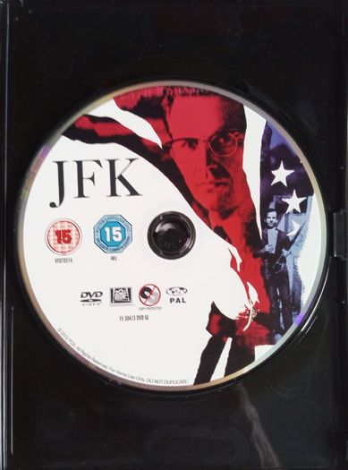 JFK (Oliver Stone Film) [1991] Kevin Costner, Kevin Bacon, Tommy Lee Jones, Gary Oldman, Joe Pesci & Donald Sutherland [DVD Movie]