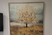 Large Framed Tree Canvas Print