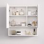 Bathroom Wall Cabinet with 2 Doors Image 3