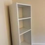 White IKEA bookcase Image 4