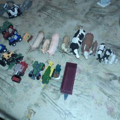 Farm toys (mixed group)