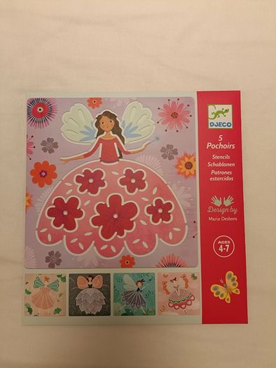 Princess Fairy Stencils Arts Crafts for kids